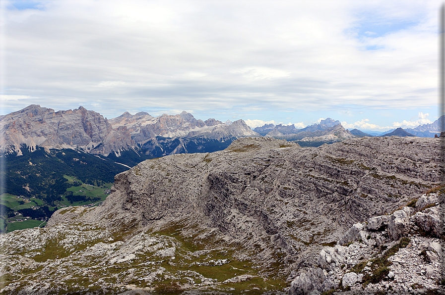 foto Dal Rifugio Puez a Badia